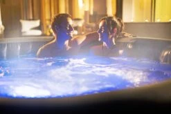 Lay-z Spa Lay-Z-Spa® HydroJet Pro Santorini - 7 Person Inflatable Hot Tub 14 Lay-z Spa Lay-Z-Spa® HydroJet Pro Santorini - 7 Person Inflatable Hot Tub -Outdoor Living Store 06Lights