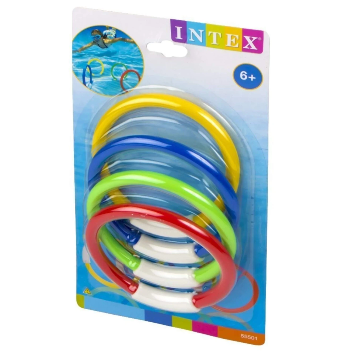 Intex Underwater Fun Dive Rings For Swimming Pools 3 Intex Underwater Fun Dive Rings For Swimming Pools