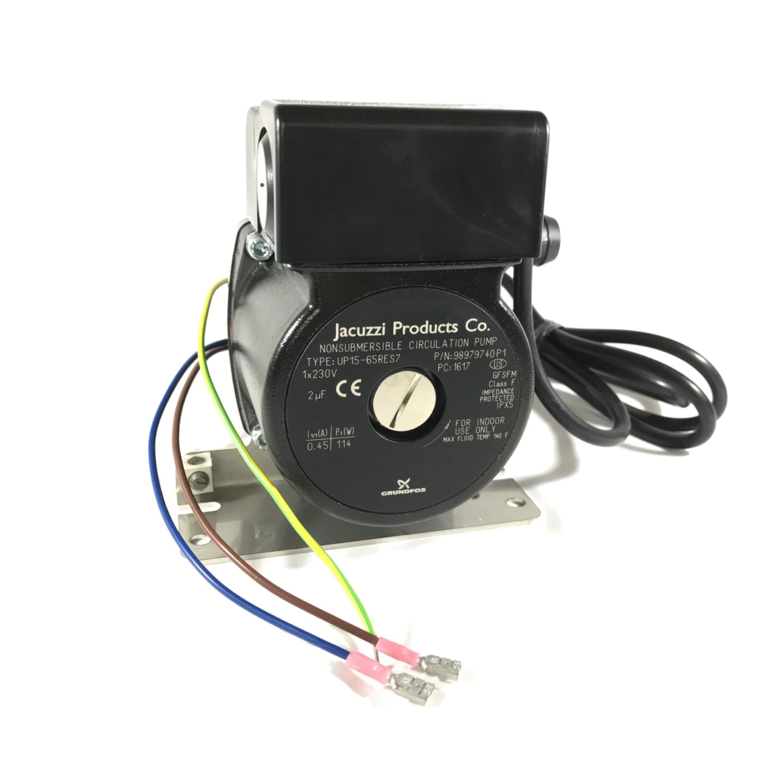 Jacuzzi® 240VAC 50HZ Hot Tub Circulation Pump - 6000-125 5 Jacuzzi® 240VAC 50HZ Hot Tub Circulation Pump - 6000-125 - Image 3