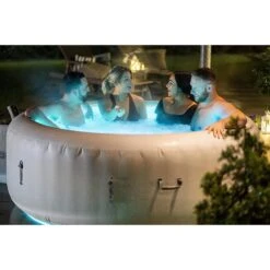 Lay-z Spa Lay-Z-Spa® AirJet Paris - 6 Person Inflatable Hot Tub 26 Lay-z Spa Lay-Z-Spa® AirJet Paris - 6 Person Inflatable Hot Tub -Outdoor Living Store 60013 SPA 11 Supersize