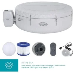 Lay-z Spa Lay-Z-Spa® AirJet Paris - 6 Person Inflatable Hot Tub 22 Lay-z Spa Lay-Z-Spa® AirJet Paris - 6 Person Inflatable Hot Tub -Outdoor Living Store 60013 SPA 7 Supersize