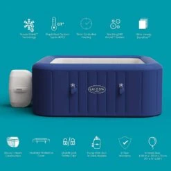 Lay-z Spa Lay-Z-Spa® AirJet Hawaii - 6 Person Inflatable Hot Tub 19 Lay-z Spa Lay-Z-Spa® AirJet Hawaii - 6 Person Inflatable Hot Tub -Outdoor Living Store 60021 SPA 3 Supersize