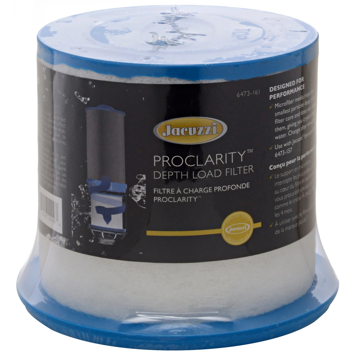 Jacuzzi® ProClarity™ J400/J500™ 2012+ Disposable Depth Load Hot Tub Filter - 6473-161 3 Jacuzzi® ProClarity™ J400/J500™ 2012+ Disposable Depth Load Hot Tub Filter - 6473-161