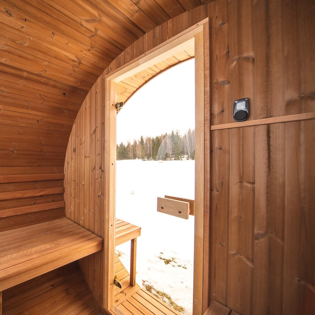 Hekla Barrel 210 - 4 Person Outdoor Sauna 11 Hekla Barrel 210 - 4 Person Outdoor Sauna - Image 9