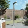 Suva Stainless Steel Outdoor Shower With Pencil Handset -Outdoor Living Store BeBa 28530 1 Supersize
