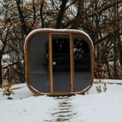 Hekla Cube 250 - 6 Person Outdoor Sauna -Outdoor Living Store CubeSauna 2 f5faa63d eefe 4837 a618 dc2213dd3045