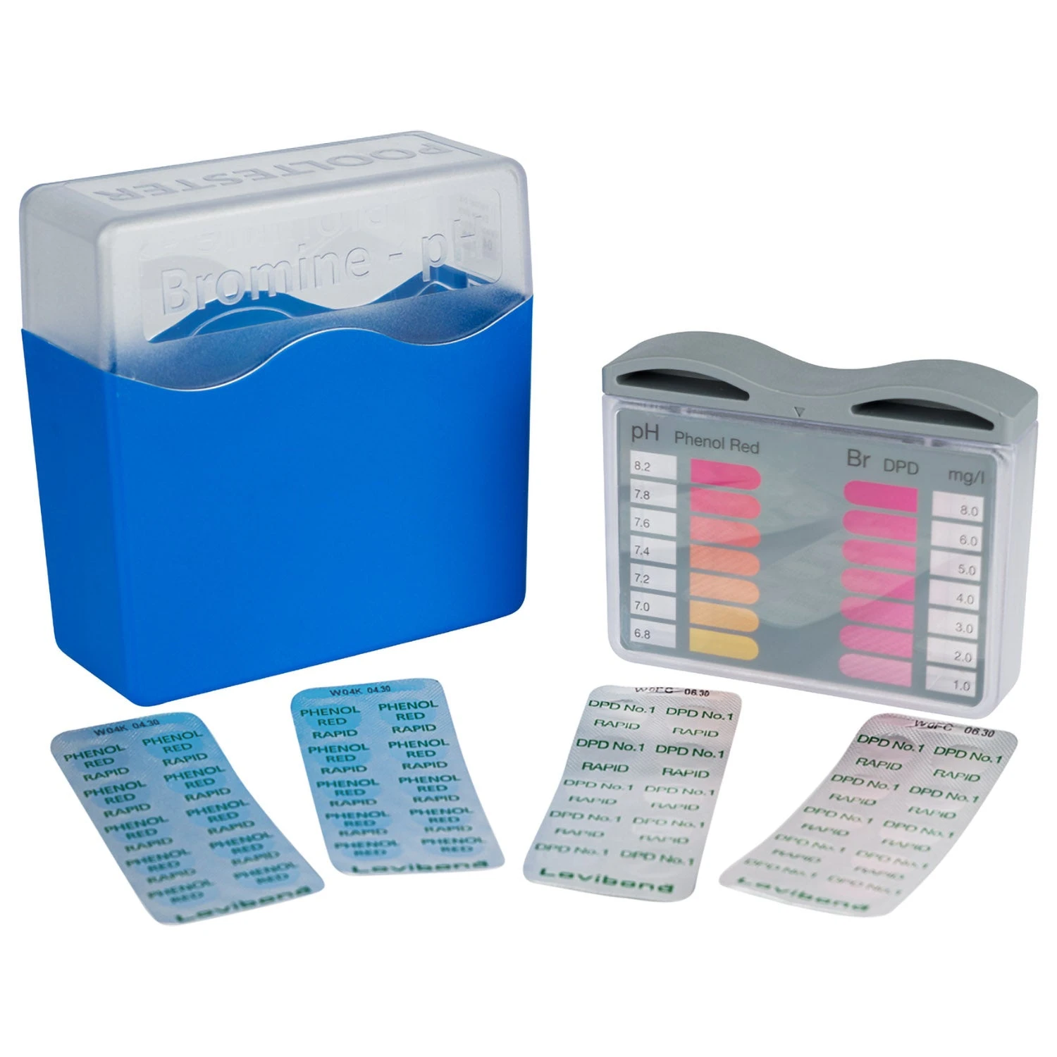 Lovibond PoolTester | Bromine & PH Testing Kit - Pack Of 2 X 20 3 Lovibond PoolTester | Bromine & PH Testing Kit - Pack Of 2 X 20