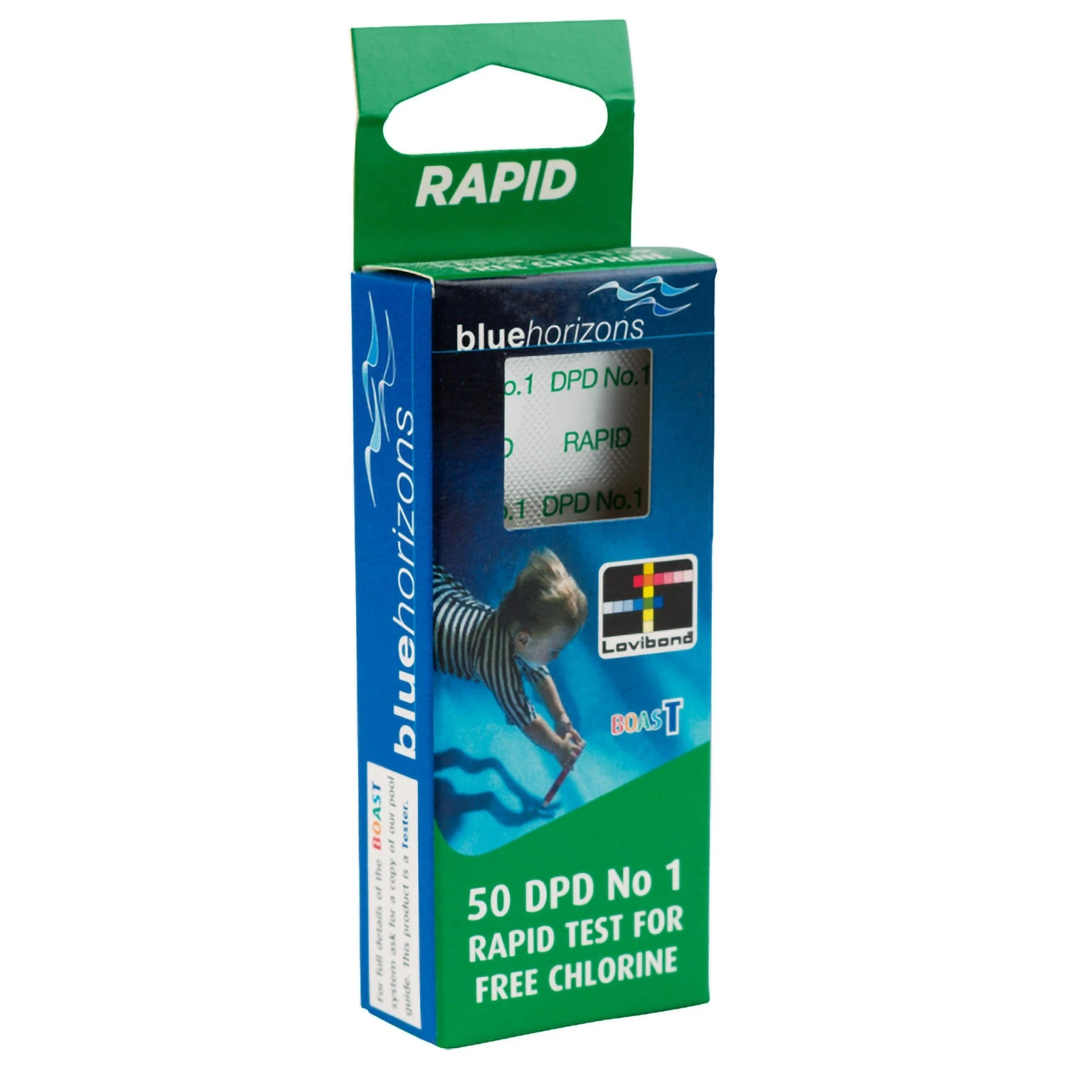 Blue Horizons Lovibond DPD No.1 Rapid Chlorine/Bromine Water Test Tablets - Pack Of 50 4 Blue Horizons Lovibond DPD No.1 Rapid Chlorine/Bromine Water Test Tablets - Pack Of 50 - Image 2
