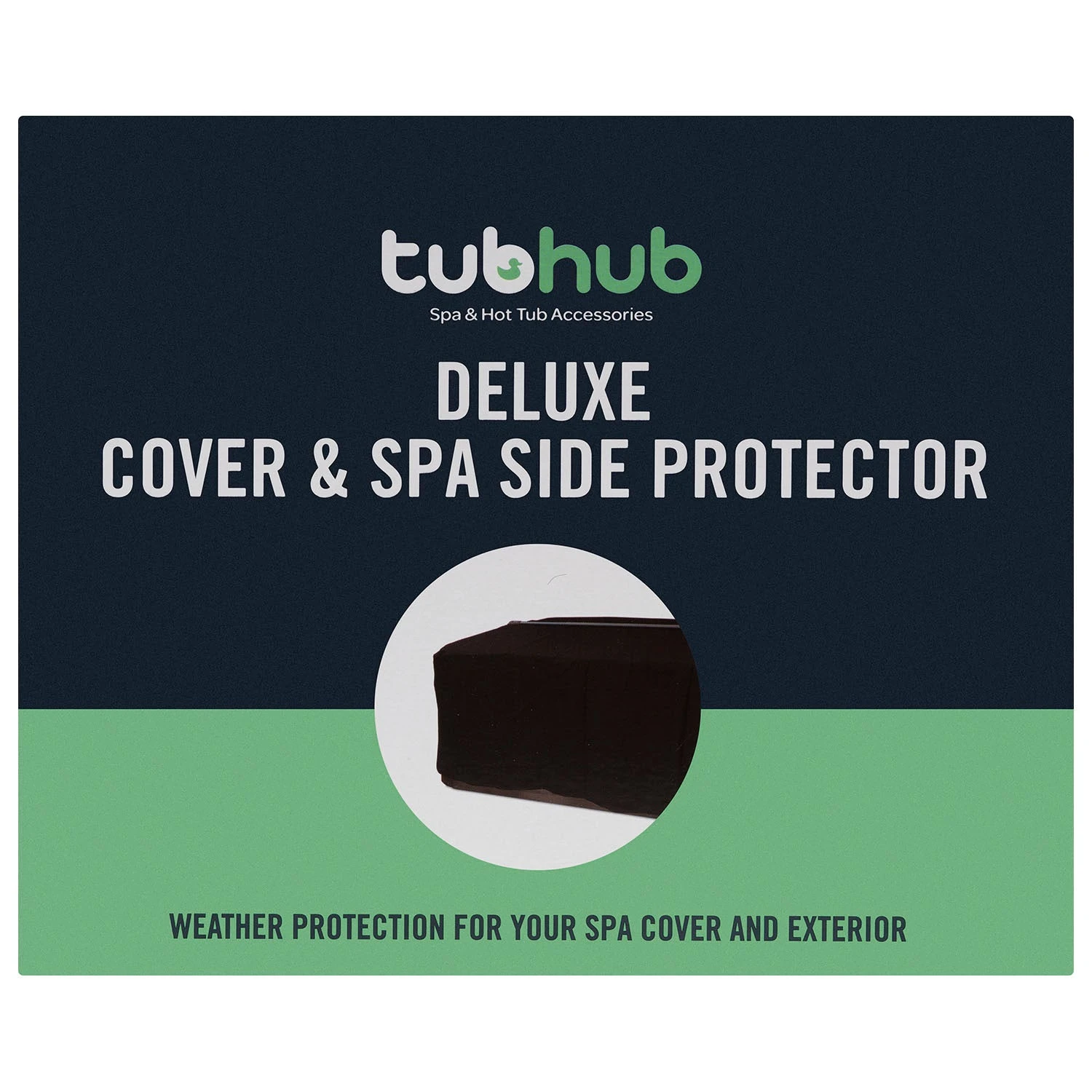 Tubhub Deluxe Hot Tub Cover Cap And Spa Side Protector 4 Tubhub Deluxe Hot Tub Cover Cap And Spa Side Protector - Image 2