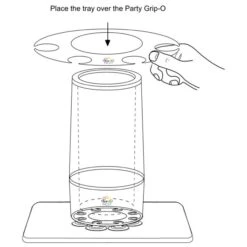 Hot Tub Party Grip 'O' Wine Cooler -Outdoor Living Store Grip o cooler 2