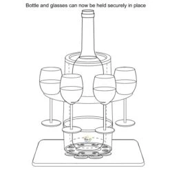 Hot Tub Party Grip 'O' Wine Cooler -Outdoor Living Store Grip o cooler 3