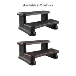 Smart Dual Riser Hot Tub Steps -Outdoor Living Store Infographic1