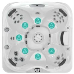 Jacuzzi® J445IP™ - 7 Person Hot Tub 17 Jacuzzi® J445IP™ - 7 Person Hot Tub -Outdoor Living Store Jacuzzi J445IP 6 7 seats