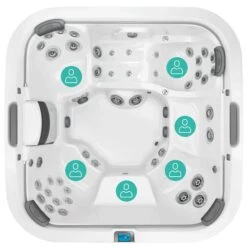 Jacuzzi® J575IP™ - 5-6 Person Hot Tub With 1 Lounger -Outdoor Living Store Jacuzzi J575IP 5 6 seats
