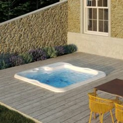 Outdoor Living Store -Outdoor Living Store Jacuzzi Lodge Lodge L square