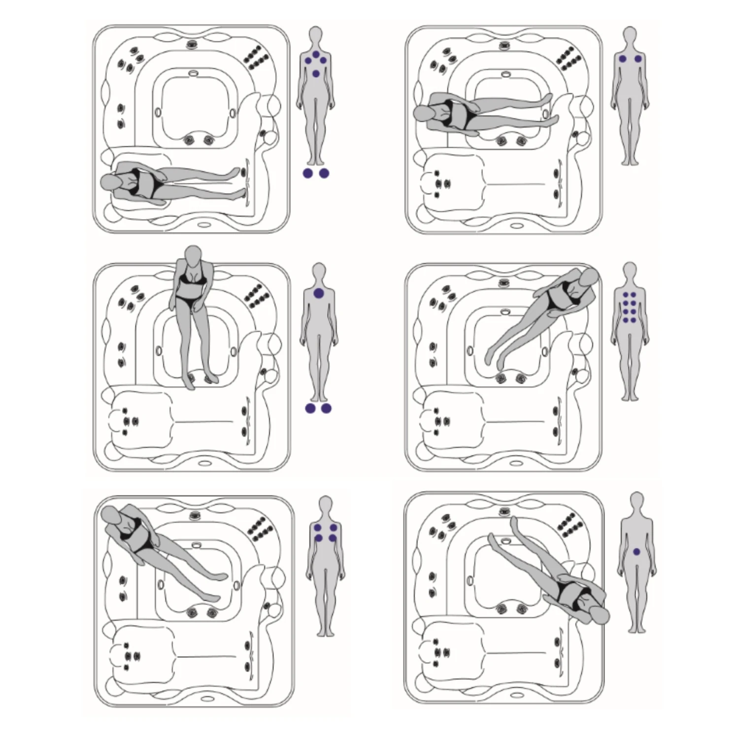 Jacuzzi® Lodge™ L - 5-6 Person Hot Tub With 1 Lounger 7 Jacuzzi® Lodge™ L - 5-6 Person Hot Tub With 1 Lounger - Image 5
