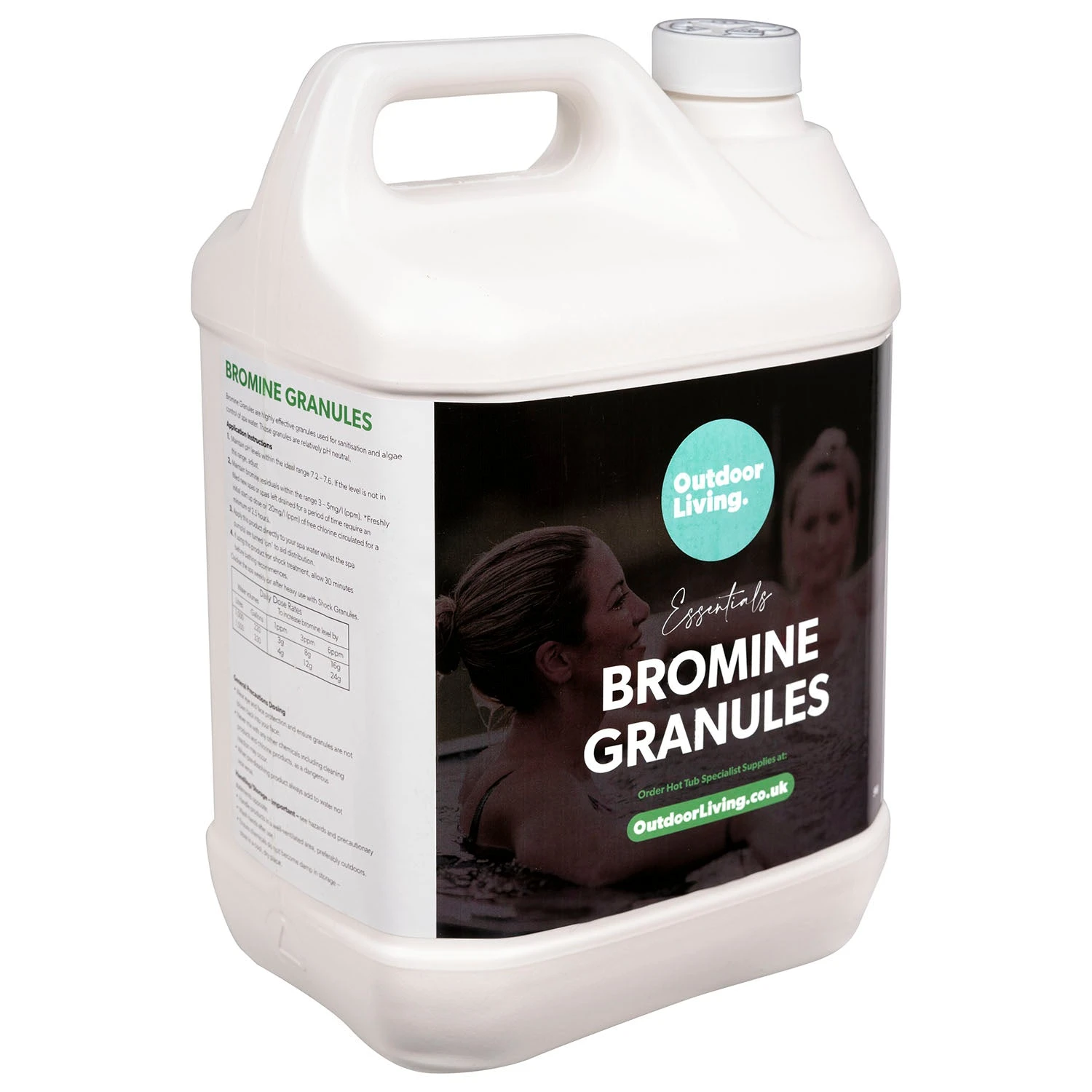 Hot Tub Bromine Granules - 5kg | Outdoor Living 4 Hot Tub Bromine Granules - 5kg | Outdoor Living - Image 2