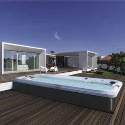 Jacuzzi® PowerPro™ J-16™ - 16ft Swim Spa -Outdoor Living Store PowerProJ 16Lifestyle1