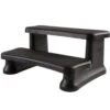 Smart Dual Riser Hot Tub Steps -Outdoor Living Store SMST BLK