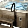 Safe-T-Rail Hot Tub Handrail -Outdoor Living Store STR BLK