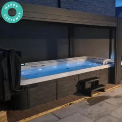 TidalFit Premium EP-14 - 14ft Swim Spa -Outdoor Living Store TidalfitEP16Swimspa