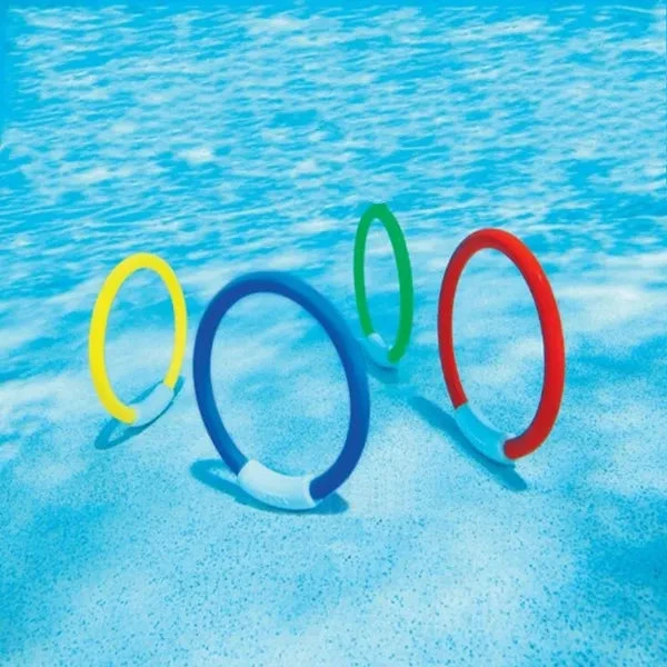 Intex Underwater Fun Dive Rings For Swimming Pools 6 Intex Underwater Fun Dive Rings For Swimming Pools - Image 4