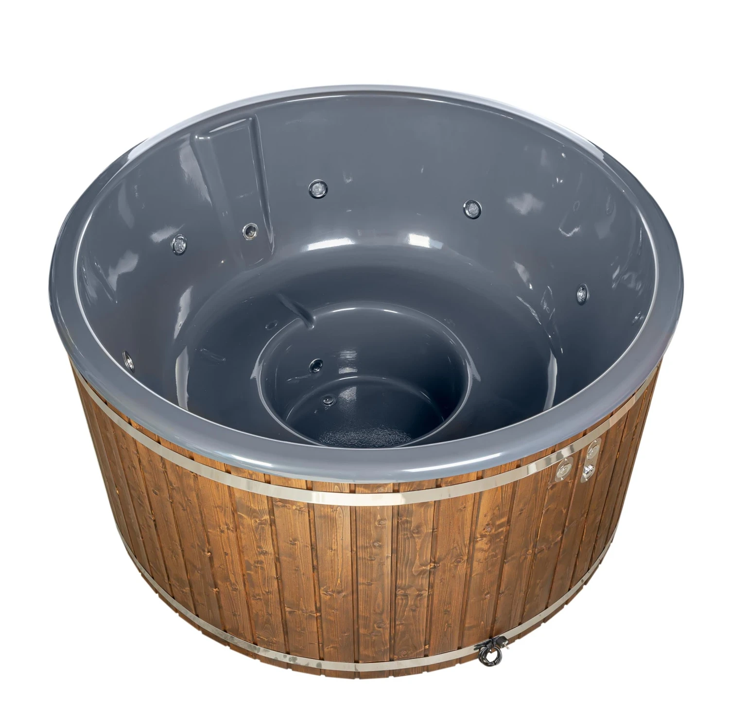 Outdoor Elite - 4 To 6 Person Wood Fired Hot Tub 6 Outdoor Elite - 4 To 6 Person Wood Fired Hot Tub - Image 4