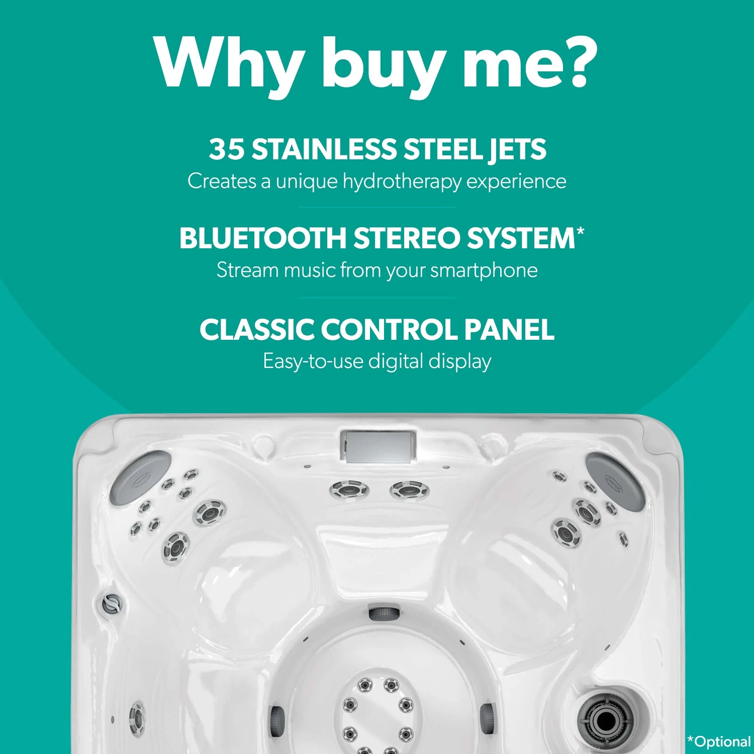 Jacuzzi® J245™ / J245IP™ - 7 Person Hot Tub 3 Jacuzzi® J245™ / J245IP™ - 7 Person Hot Tub - Image 2