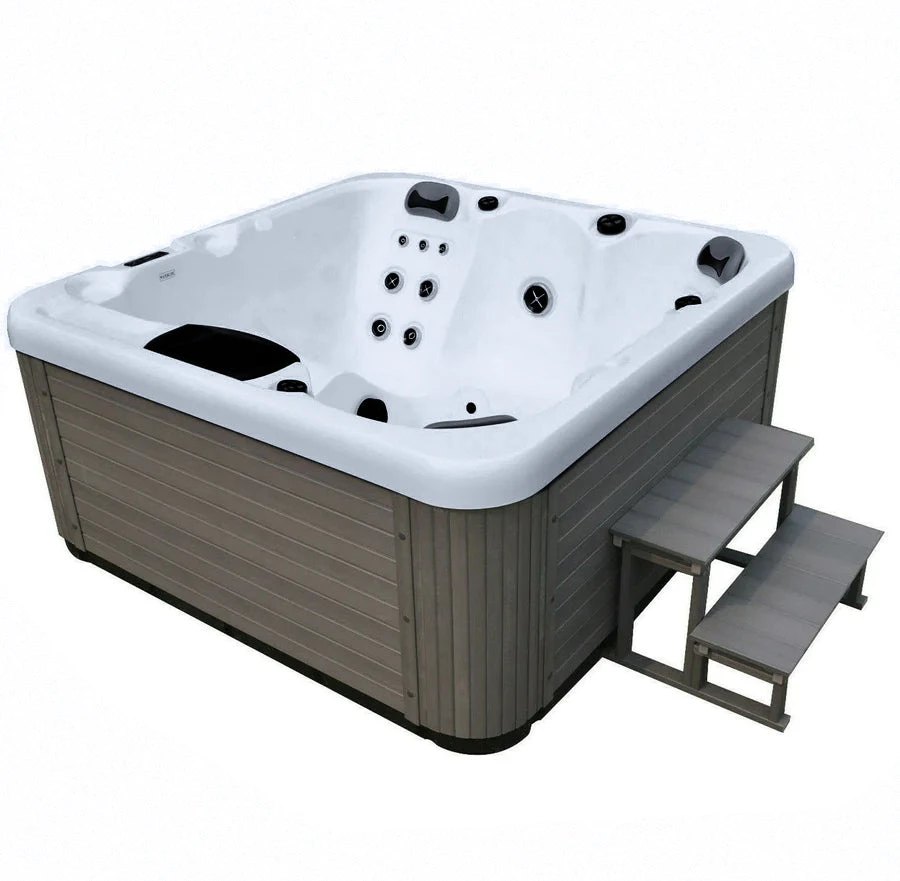 Outdoor Sun - 5 Person Hot Tub With 1 Lounger 5 Outdoor Sun - 5 Person Hot Tub With 1 Lounger - Image 3